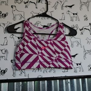 Nike Dri-Fit Sports Bra with Geometric Pattern